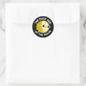 月の天文学のアヒル側プンダークBG ラウンドシール (バッグ)