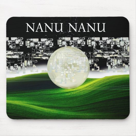 月の太陽 マウスパッド (正面)