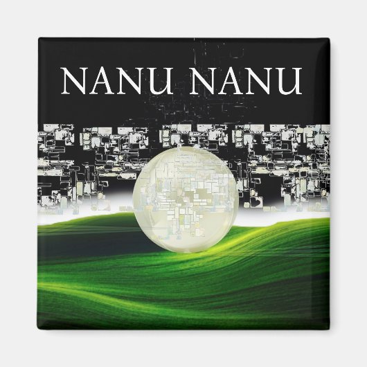 月の太陽 マグネット (正面)