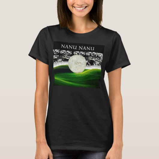 月の太陽 Tシャツ (正面)
