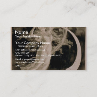 『月の女中』ヴィンテージ劇場 名刺