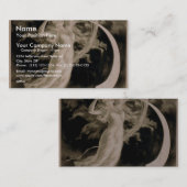 『月の女中』ヴィンテージ劇場 名刺 (正面/裏面)