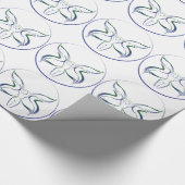 月の女神のウィッカ信者のウィッカ信者の魔力の異教徒 ラッピングペーパー (角)