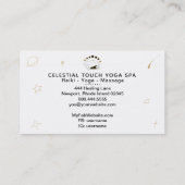 *~*月の女神の世界 名刺 (裏面)