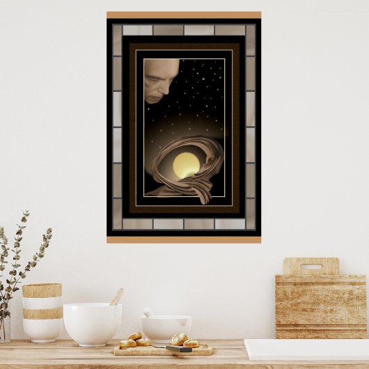 月の女神は星保護神に眠る ポスター (キッチン)
