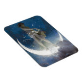 月の女神むき出しの散乱ナイトスター   マグネット (右側)