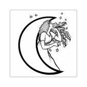 月の女神ムーンチャイルド ラバースタンプ (インプリント)