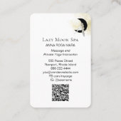 *～*月の女神天の月の天のQR 名刺 (裏面)