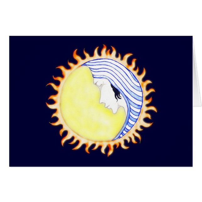 月の女神 (正面横)