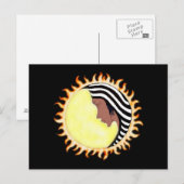 月の女神2 ポストカード (正面/裏面)