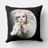 月の女神 クッション (裏面)