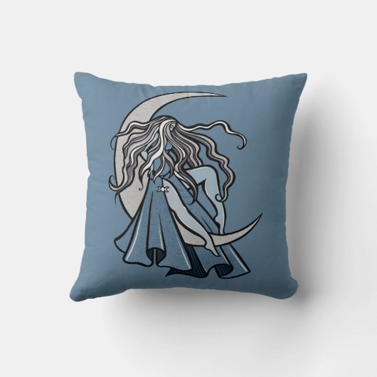 月の女神 クッション (裏面)