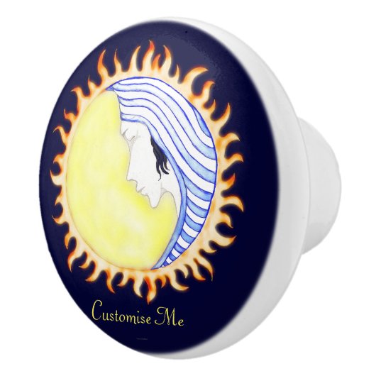 月の女神 セラミックノブ (右)