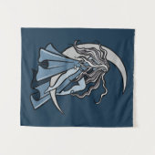 月の女神 タペストリー (正面(横))