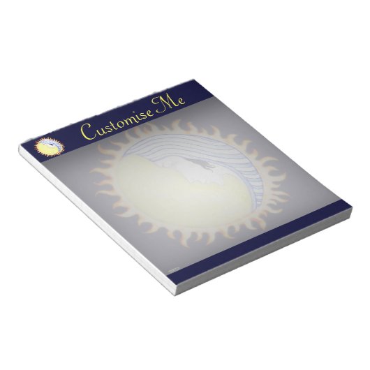 月の女神 ノートパッド (アングル)