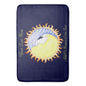 月の女神 バスマット (正面縦)