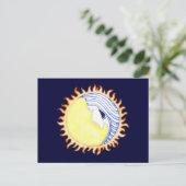 月の女神 ポストカード (スタンド正面)