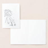 月の女神 箔カード (ディスプレー)