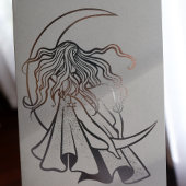 月の女神 箔カード