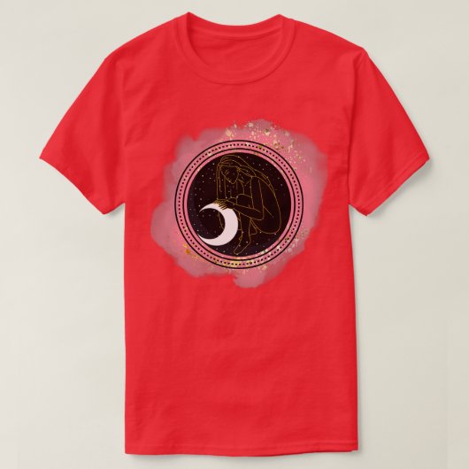 月の女神 Tシャツ (デザイン正面)