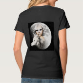 月の女神 Tシャツ (裏面)
