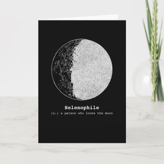 月の好きな月の好き カード (正面)