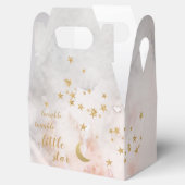 月の好意に対する輝く小さな星の好意の箱 フェイバーボックス (オープン)