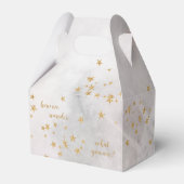 月の好意に対する輝く小さな星の好意の箱 フェイバーボックス (裏面サイド)