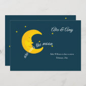 月の妊娠発表に関して 案内状 (正面/裏面)