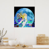 月の妖精のポスター ポスター (キッチン)