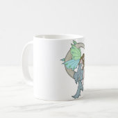月の妖精のマグ コーヒーマグカップ (正面左)