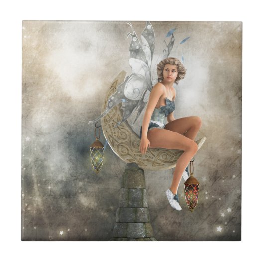 『月の妖精』 タイル (正面)