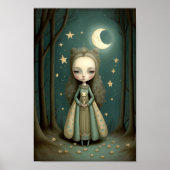 月の姫 森の少女 ポスター (正面)