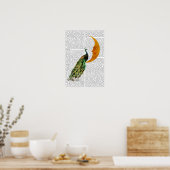 月の孔雀 ポスター (キッチン)