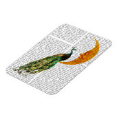 月の孔雀 マグネット (左側)