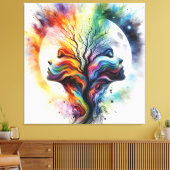 月の季節 キャンバスプリント (インサイチュ (リビング))