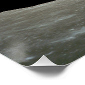 月の宇宙から生まれたバスケットボールアース ポスター (コーナー)