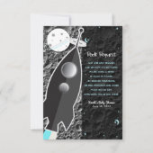 月の宇宙のロケット船予約の要求へ 招待状 (正面)