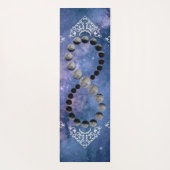 月の宇宙の空の位相 ヨガマット (裏面)