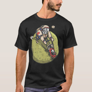 月の宇宙飛行士 Tシャツ