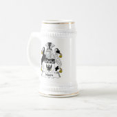 月の家紋 ビールジョッキ (正面左)