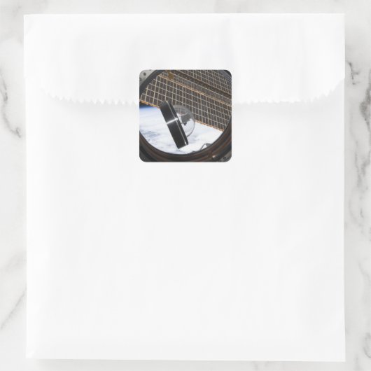 月の岩2 スクエアシール (バッグ)