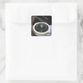 月の岩3 スクエアシール (バッグ)