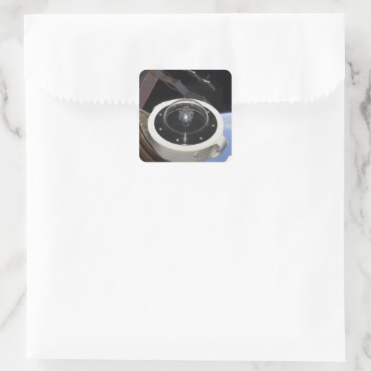 月の岩3 スクエアシール (バッグ)