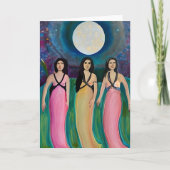 月の崇拝者 カード (正面)