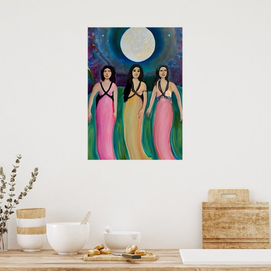 月の崇拝者 ポスター (キッチン)