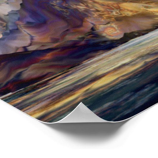 月の嵐 – ポスター (角)