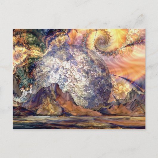 月の嵐 ポストカード (正面)