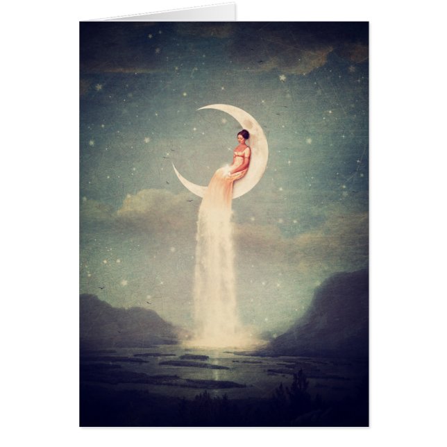 月の川の女性 (正面)