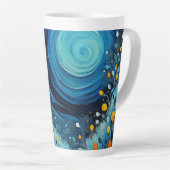 月の庭804 カフェラテマグ (右アングル)